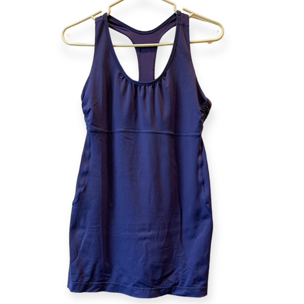 Lululemon, Purple (on the blue side), tank, women’s size 8